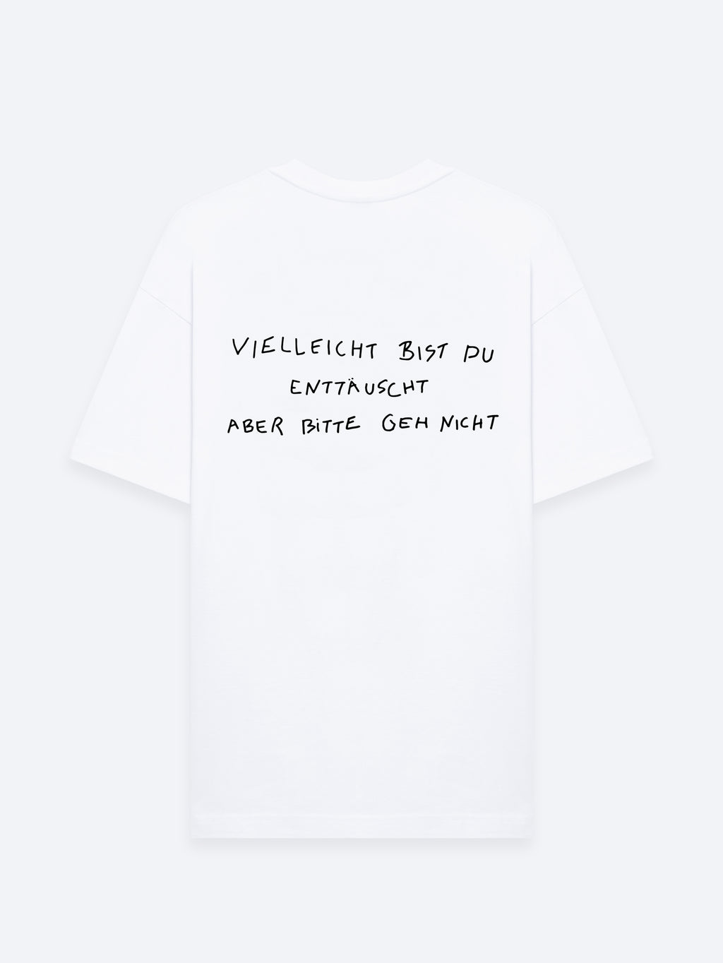 Auf & Ab T-Shirt Weiß