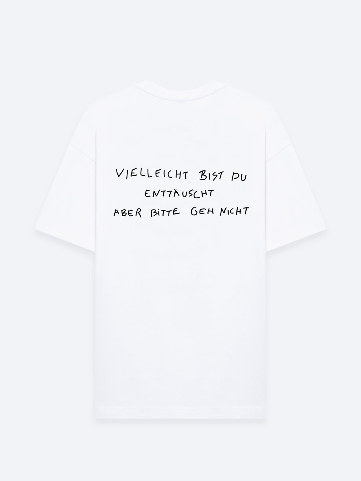 Auf & Ab T-Shirt Weiß