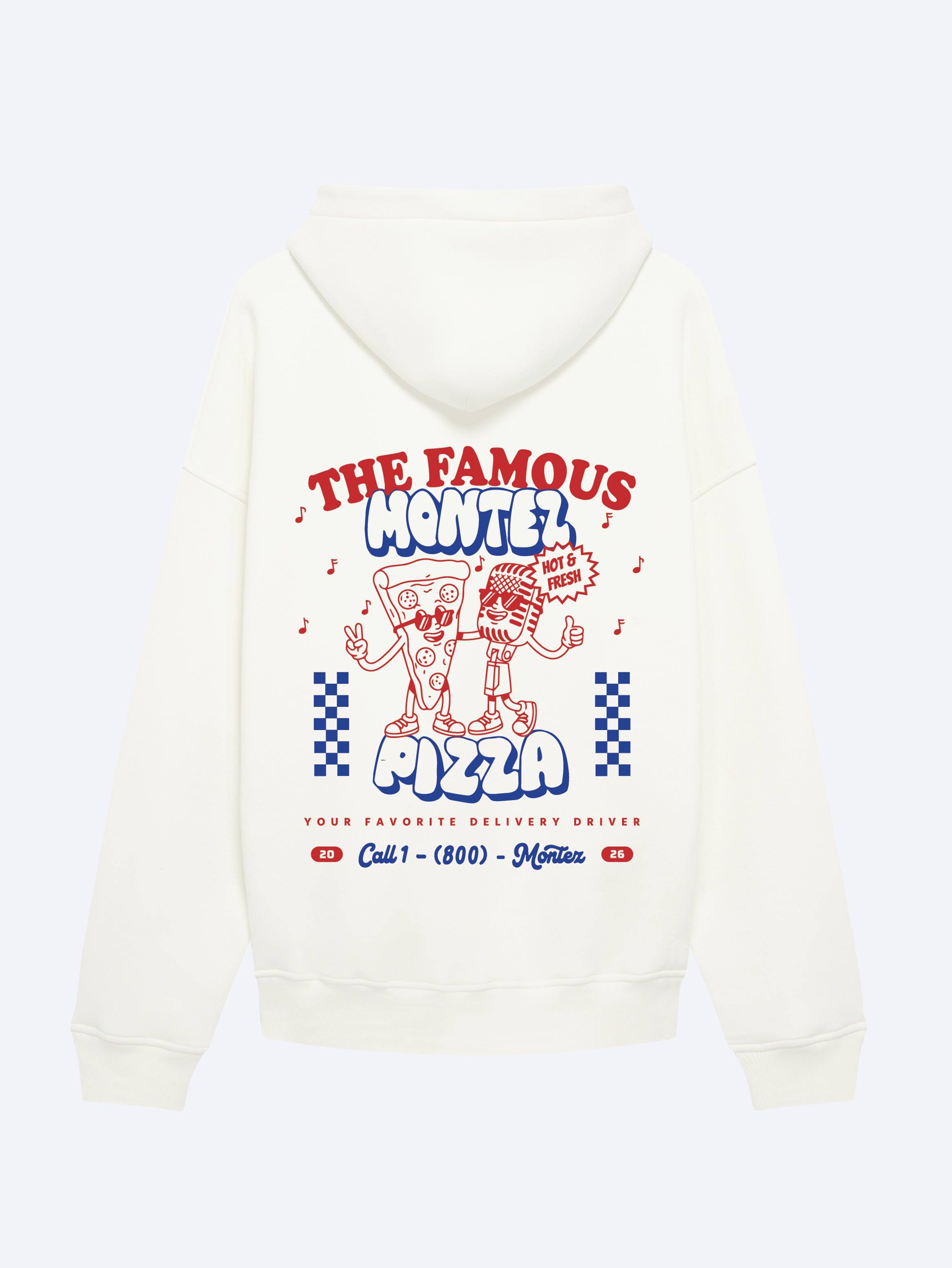Famous Montez Pizza Hoodie