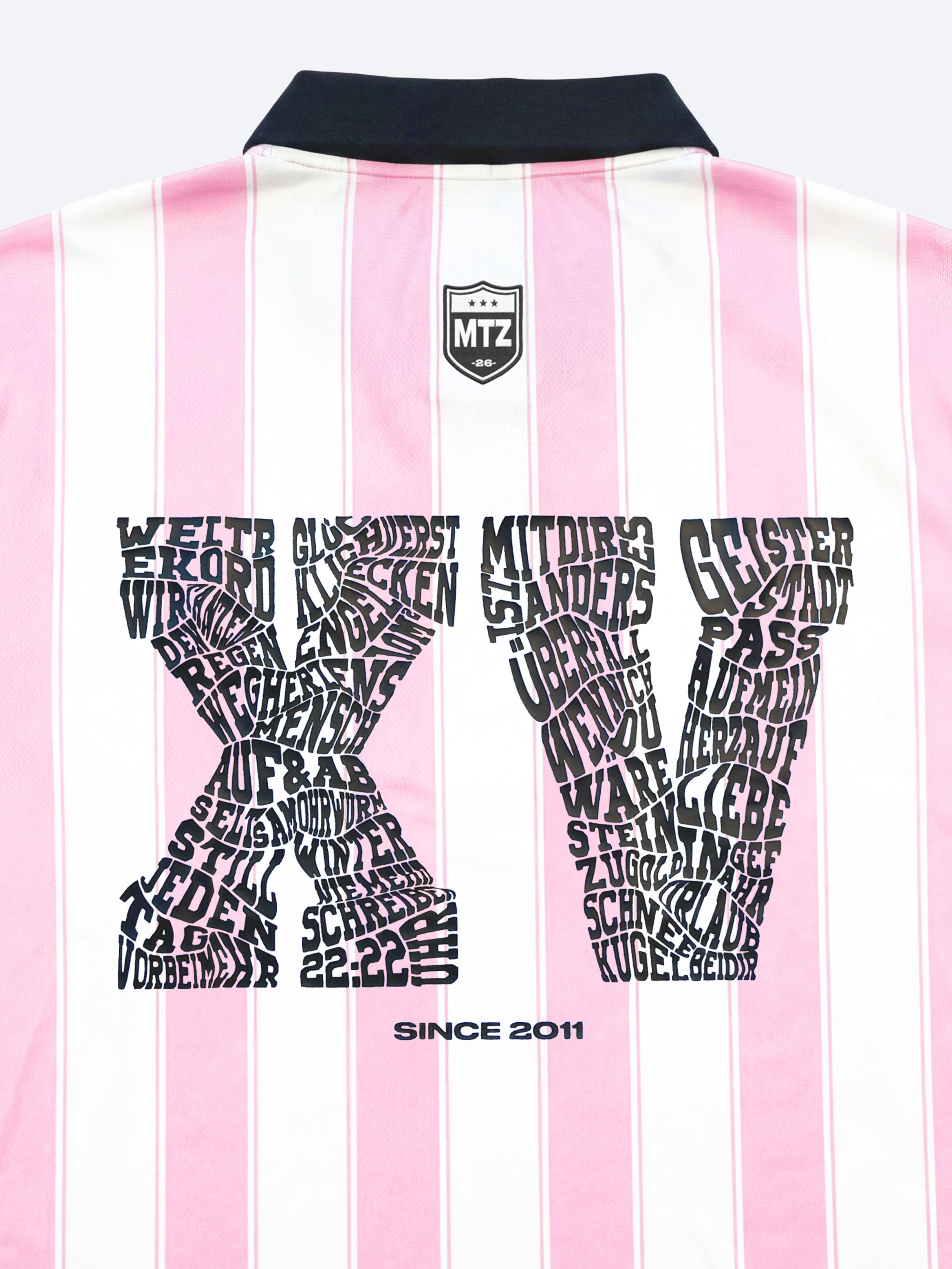 15 Jahre Jubiläums Trikot Rosa